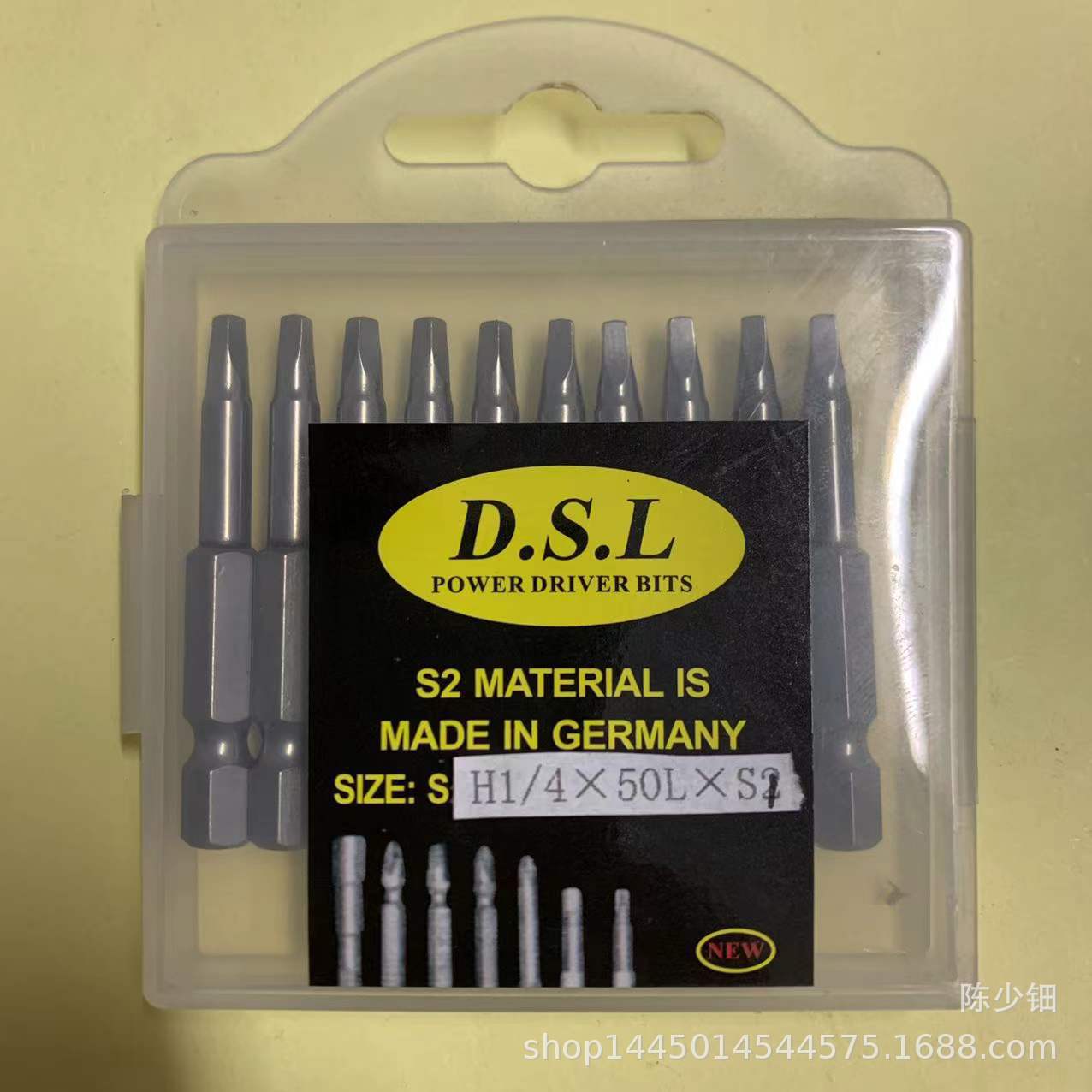 Fuente fabricante DSL Alemania S2 acero de una sola cabeza de forma especial endurecido lote cabeza triángulo cuadrado en forma de U en forma de Y