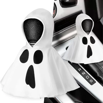 Sürətlər qutusu və əl tormozu başlıqları — cute, car gear shift cover - ghost-model-a