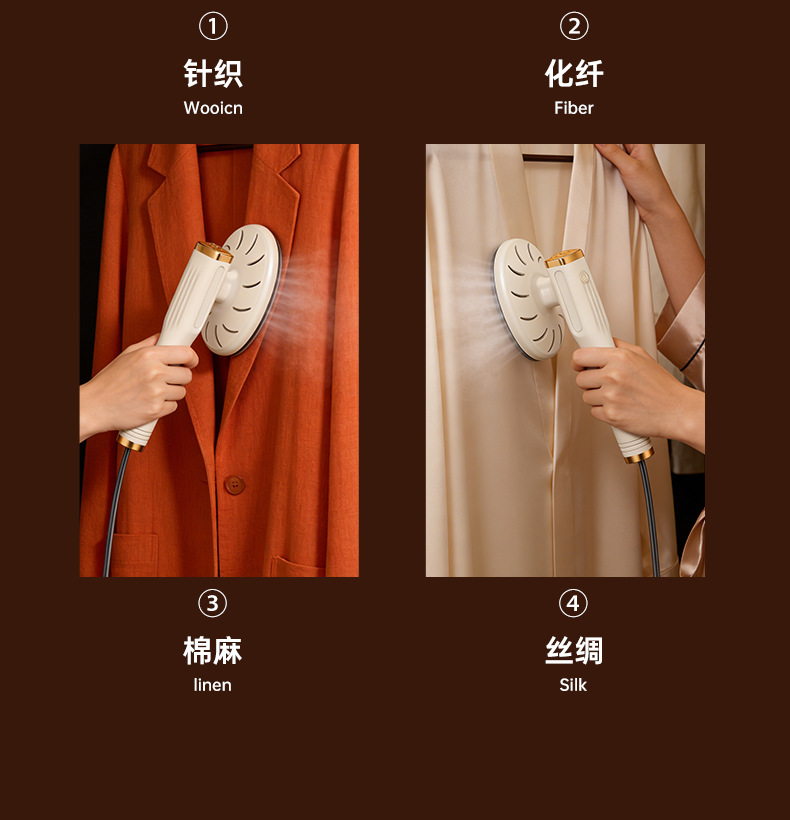 USB Portable Garment Steamer - Home, Dorm and Travel Use