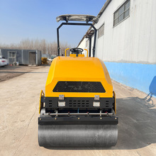 河南郑州 3.5吨小型座驾式振动压路机 压沥青沟槽回填修市政路面