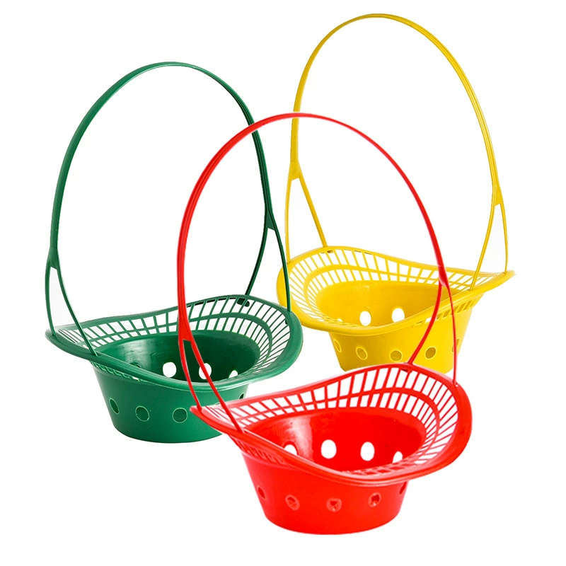 Прямые поставки с фабрики Цинмин фестиваль пластиковая Цветочная корзина пластиковая портативная жертвенная Цветочная корзина моделирование Цветочная композиция Цветочная корзина оптом