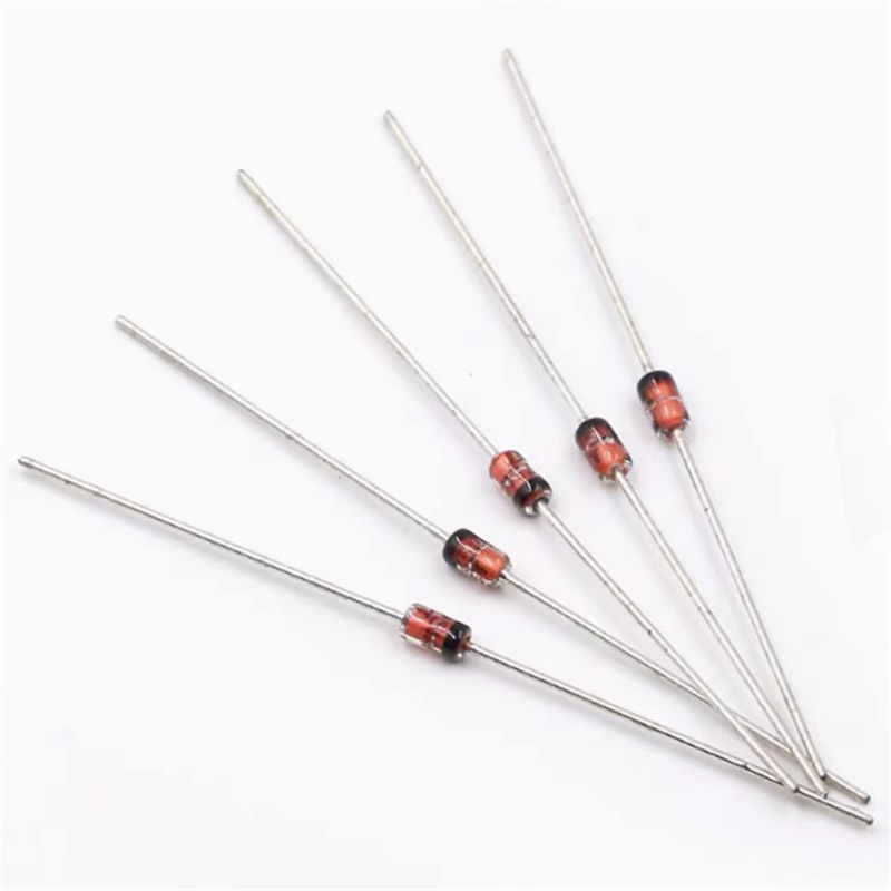 1W稳压二极管 1N4738 稳压管 IN4738 DO-41玻璃管 8.2V 8V2