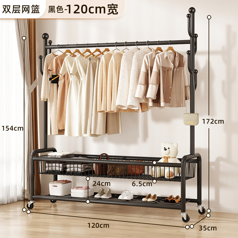 블랙 120CM----더블 레이어 메쉬 바구니 두꺼운 튜브★★★