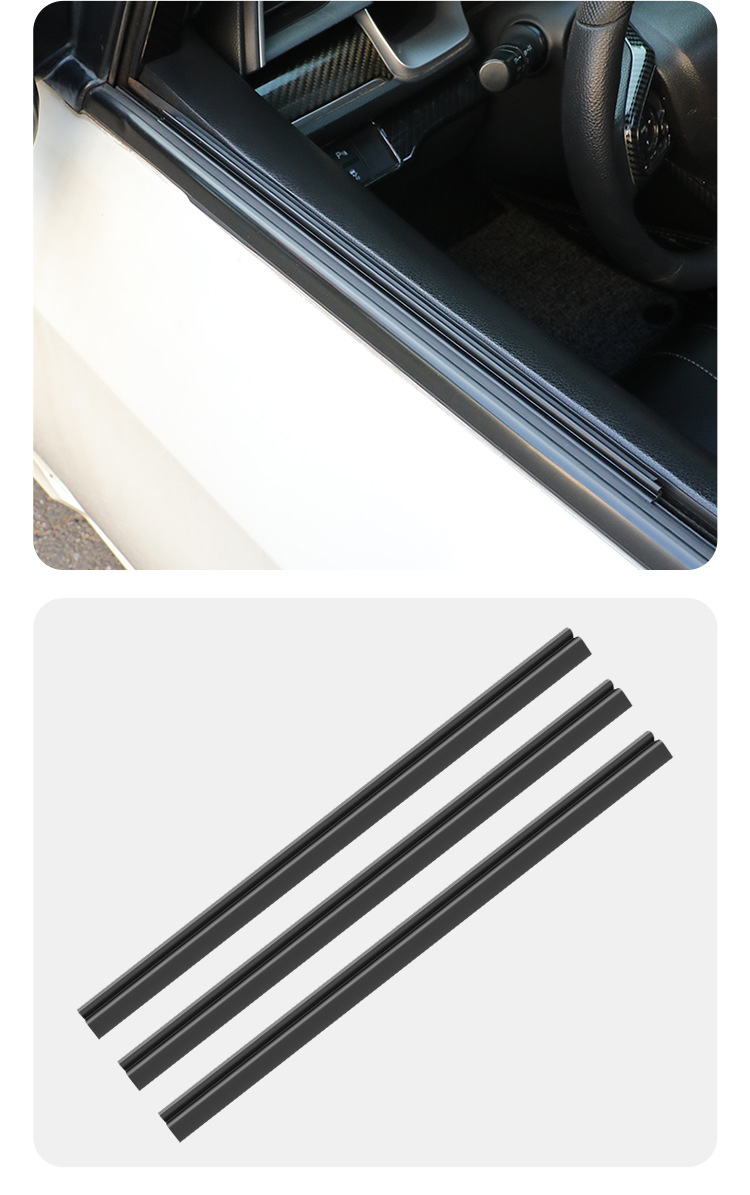 Car side window wiper to remove water mist wiper strip window glass wiper blade universal wiper rainy day artifact