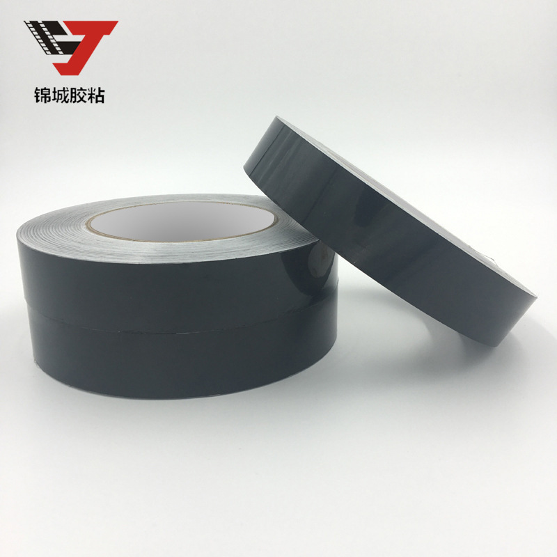 Jincheng adhesivo retroiluminación LCD Pantalla de impresión de alta temperatura resistente brillante Negro Blanco Fondo liberación papel PET sombreado cinta Myra