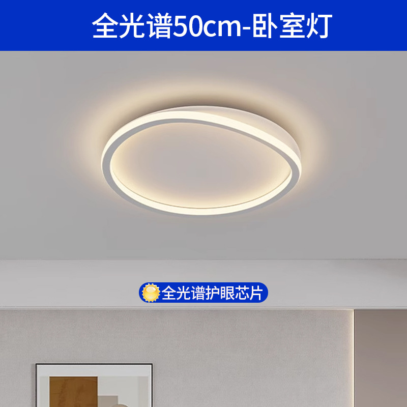 Luz de sala de estar de EE.UU. Puri luz principal de espectro completo lámpara de techo lámpara de dormitorio moderna y simple Zhongshan decoración de iluminación