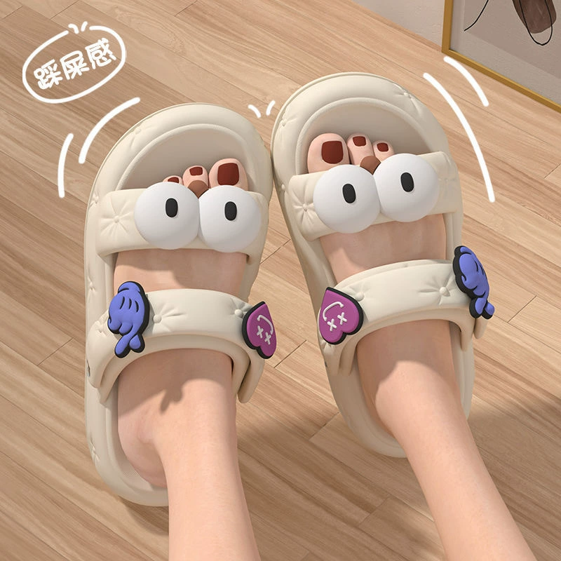 Тапочки, женская летняя верхняя одежда, милая нескользящая обувь для вонящих пляжных тапочек, домашние сандалии и тапочки для женщин