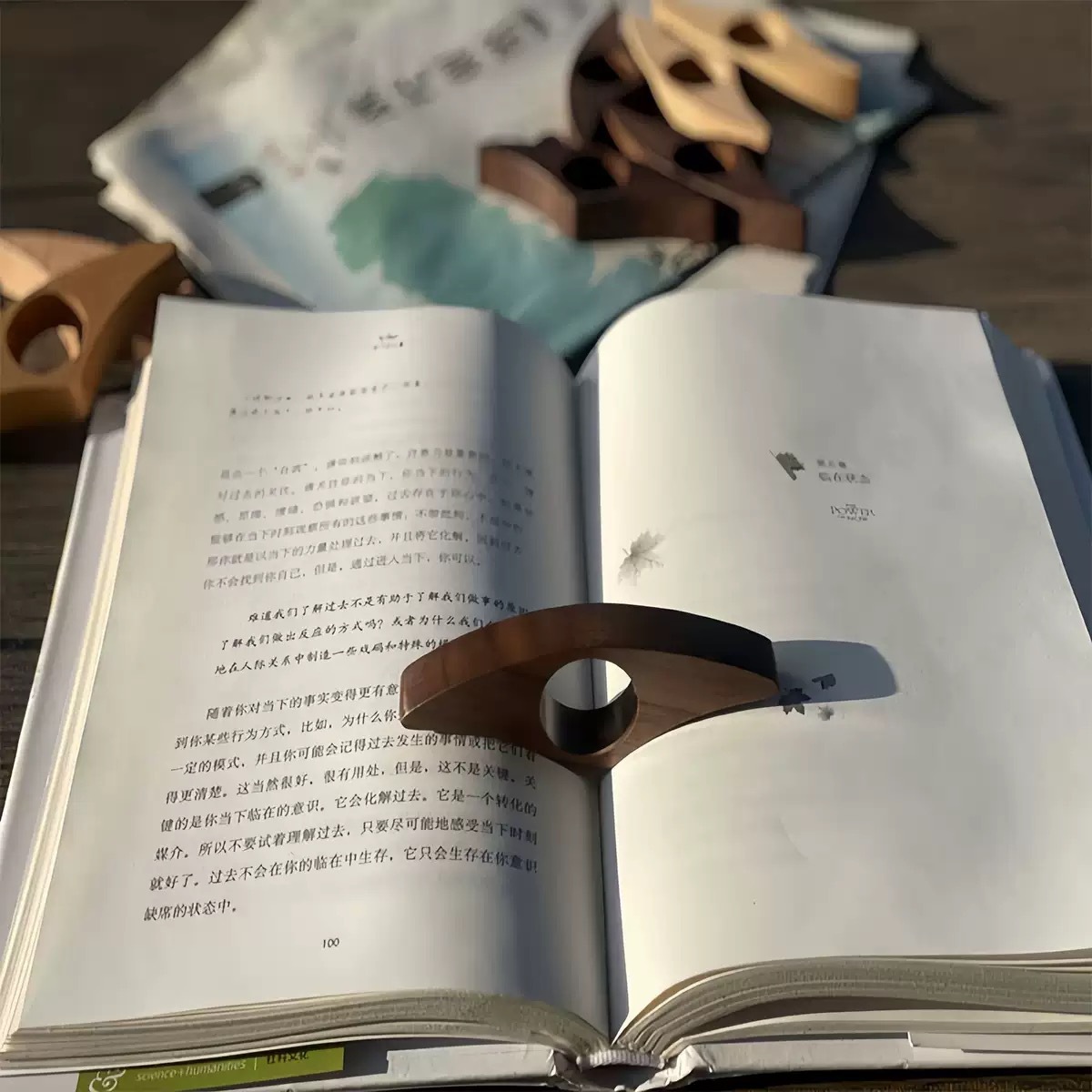 Fuente transfronteriza mascota gato pulgar página prensa de libro anillo de lectura de una mano perezosa lectura apoyar artefacto de lectura