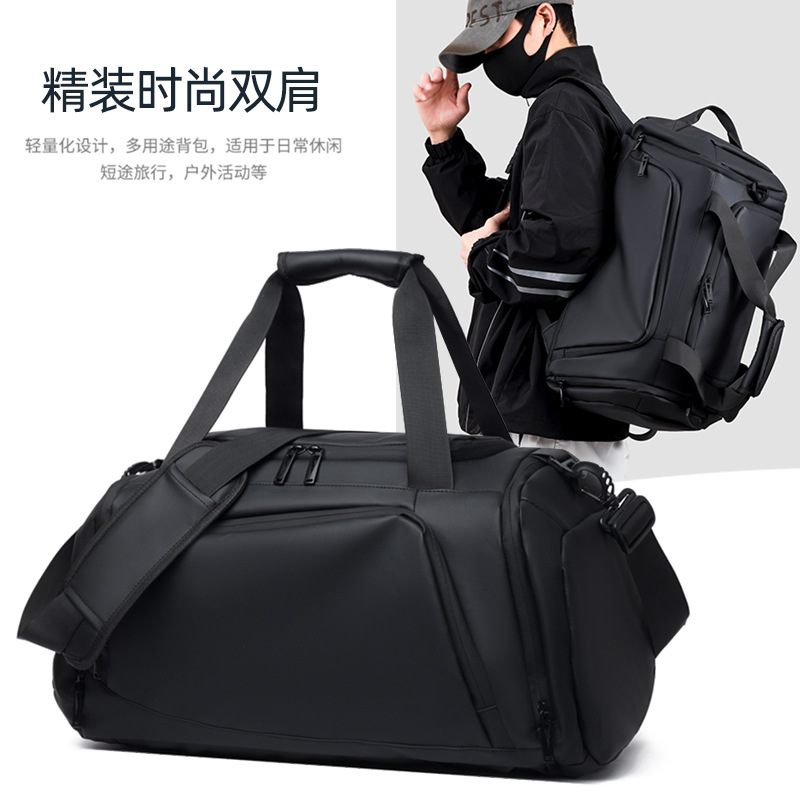 Cross-Border Luggage Fitness Bag Waterproof Large Capacity Multi-Functional Sports Swimming Shoulder Portable Double Back Short-Distance Travel Bag