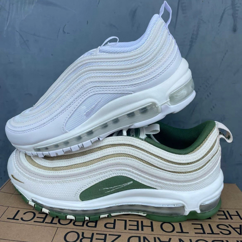 Pure original Max 97 retro bala reflectante aire cojín zapatos de trotar transpirable amortiguación versátil zapatos deportivos casuales de moda para hombres y mujeres