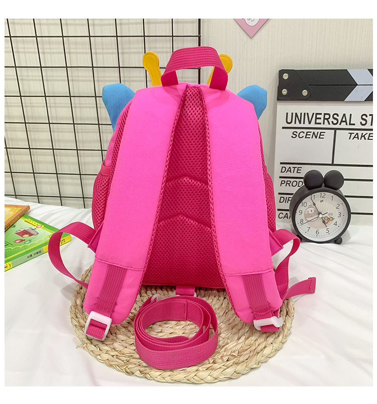 Unisex Small Oxford Cloth Cartoon Cute Square Zipper Fashion Backpack display picture 4