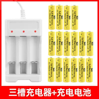 No. 7 Rechargeable Battery No. – Hibrid akkumulyator batareyaları - with-3-slot-charger-no-5-16-sections-factory-direct-delivery