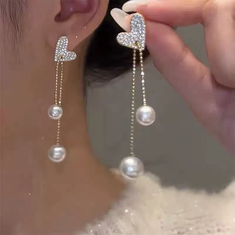 Изысканные серьги с кисточками для скульптурирования лица, интернет-знаменитости, японцы и корейцы