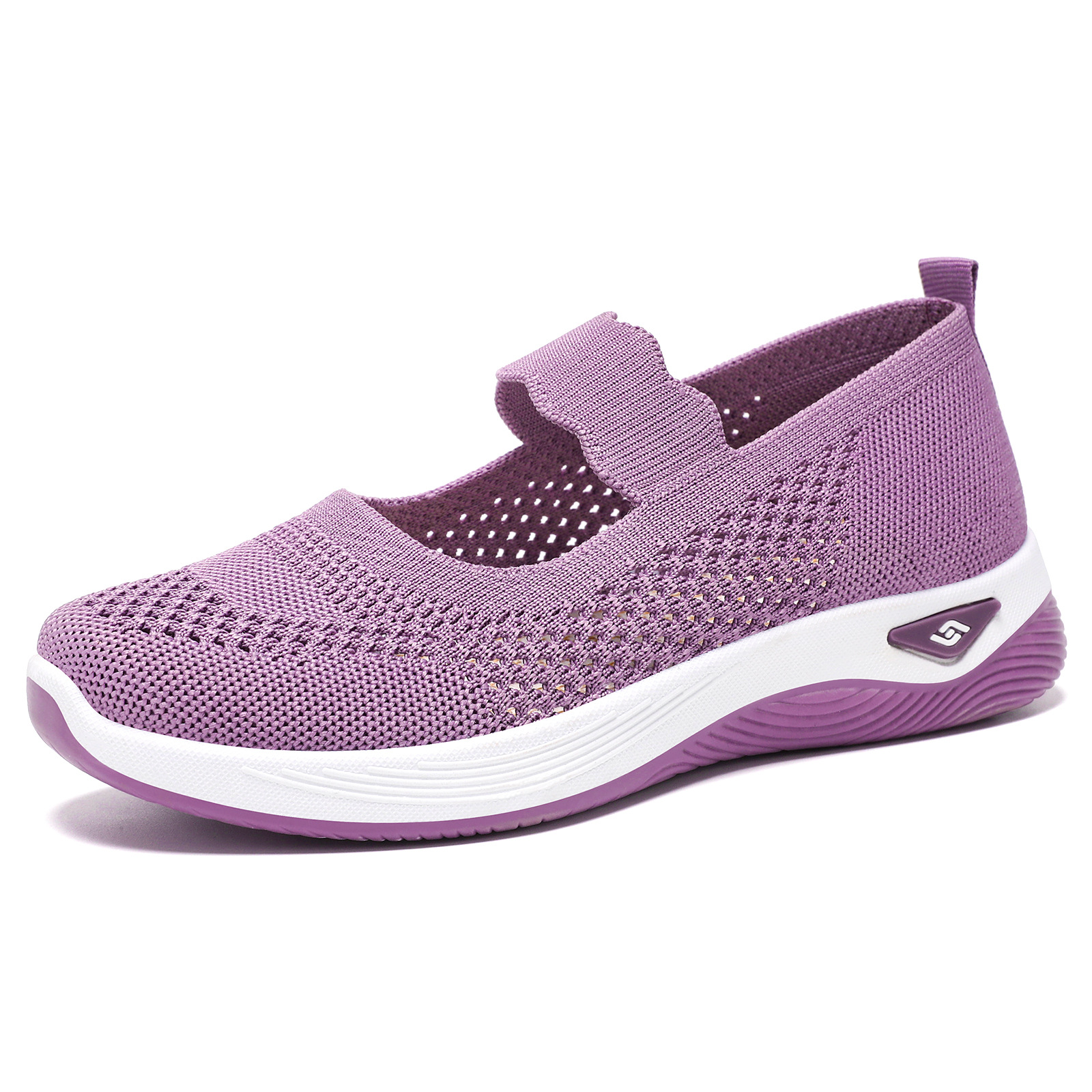 Zapatos de mujer, venta al por mayor de calzado transfronterizo, zapatos para madres de mediana edad y mayores, zapatos de tela transpirables estilo Pekín, zapatos ligeros para caminar