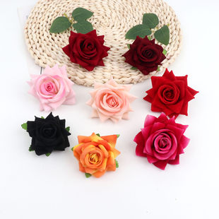 Cross -border simulation velvet rose flower arrangement accessories flower shooting props arched accessories wedding decoration hot selling