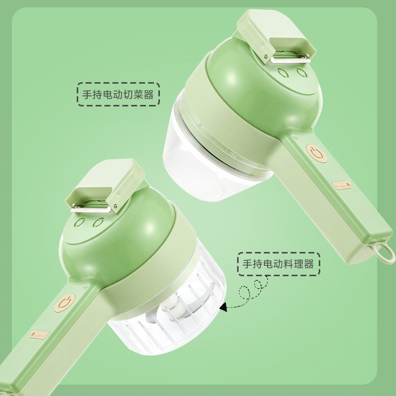 Ciclón eléctrico pulsador de ajo multifuncional cortador de verduras artefacto de cocina raspador de alambre moderno simple Wenzhou image 3
