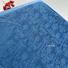 现货 缎面色丁提花 女装连衣裙双面用暗纹提花古风汉服休闲服面料