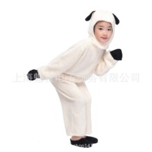 儿童成人绵羊扮演服装动物表演舞台演出服幼儿园活动服装亲子装