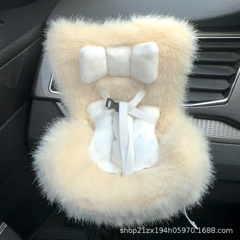 17cm ラブブペンダント、かわいいカーセーフティシート、車のエアベント装飾、車内アクセサリーに適しています。|undefined