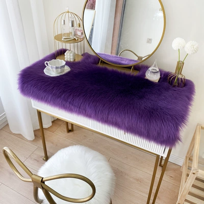 Carpet, Living Room Coffee Table — Car Carpet - violet-4040cm-square