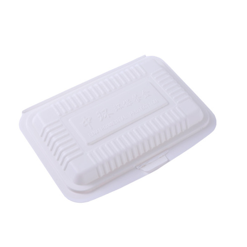 Food-grade packaging box, disposable lunch box, one-piece plastic take-out box, rectangular lunch box, environmentally friendly fast food box