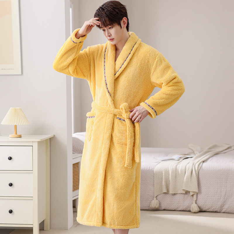 Yellow Ribbon Gown for Men