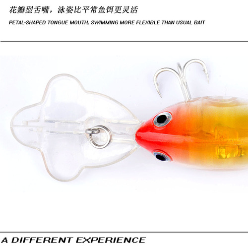 Petal Tongue Lure Bait Rock 9.0CM/9.0G Floating Water Bait Long-distance Sea Fishing Black Snapper Yellow Croaker Wholesale