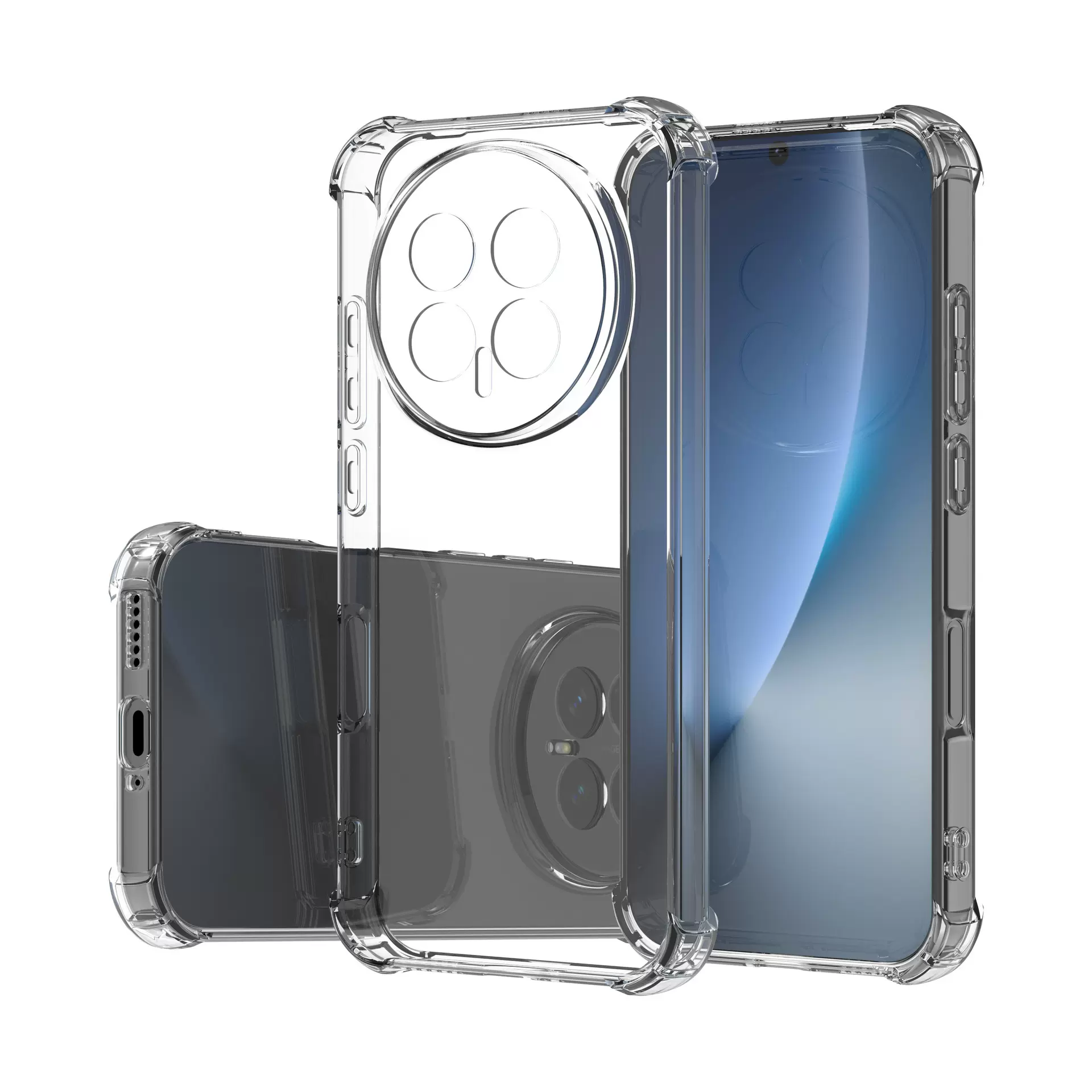 适用荣耀magic8手机壳荣耀x9D四角防摔壳荣耀Magic8Pro透明tpu