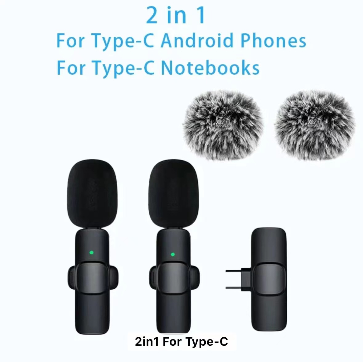 YouTube Amazon hot wireless lapel microphone micrófono de cuello inalámbrico image 11