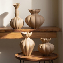 景德镇新中式陶瓷花瓶轻奢高端装饰品样板间艺术感软装插干花摆件