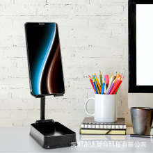 手机支架 桌面懒人塑料伸缩支架便携可折叠-外贸尾单处理