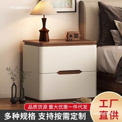 床头柜轻奢简约现代家用卧室整装实木抽屉储物柜收纳床头柜