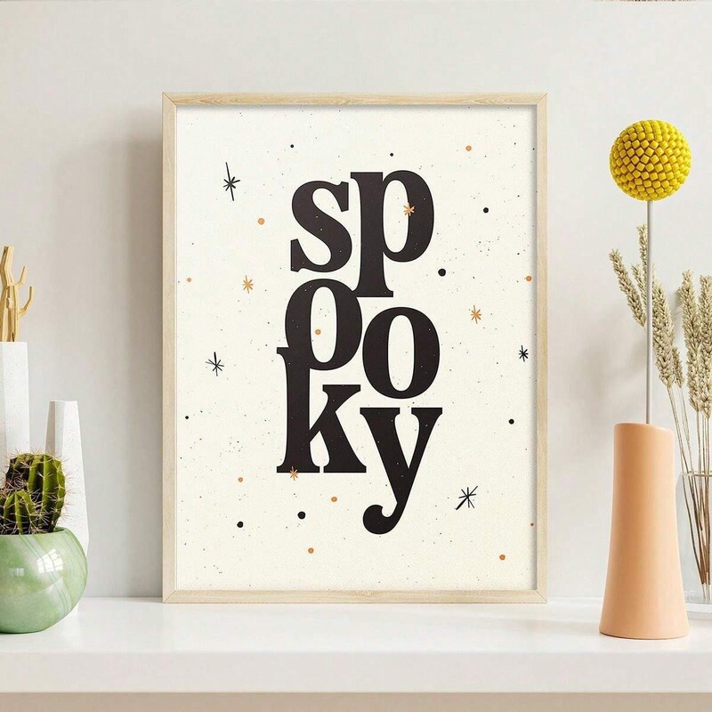 Horror Canvas Wall Painting, Halloween Decorative Wall Painting, Horror Gallery Wall, Halloween Printing Poster