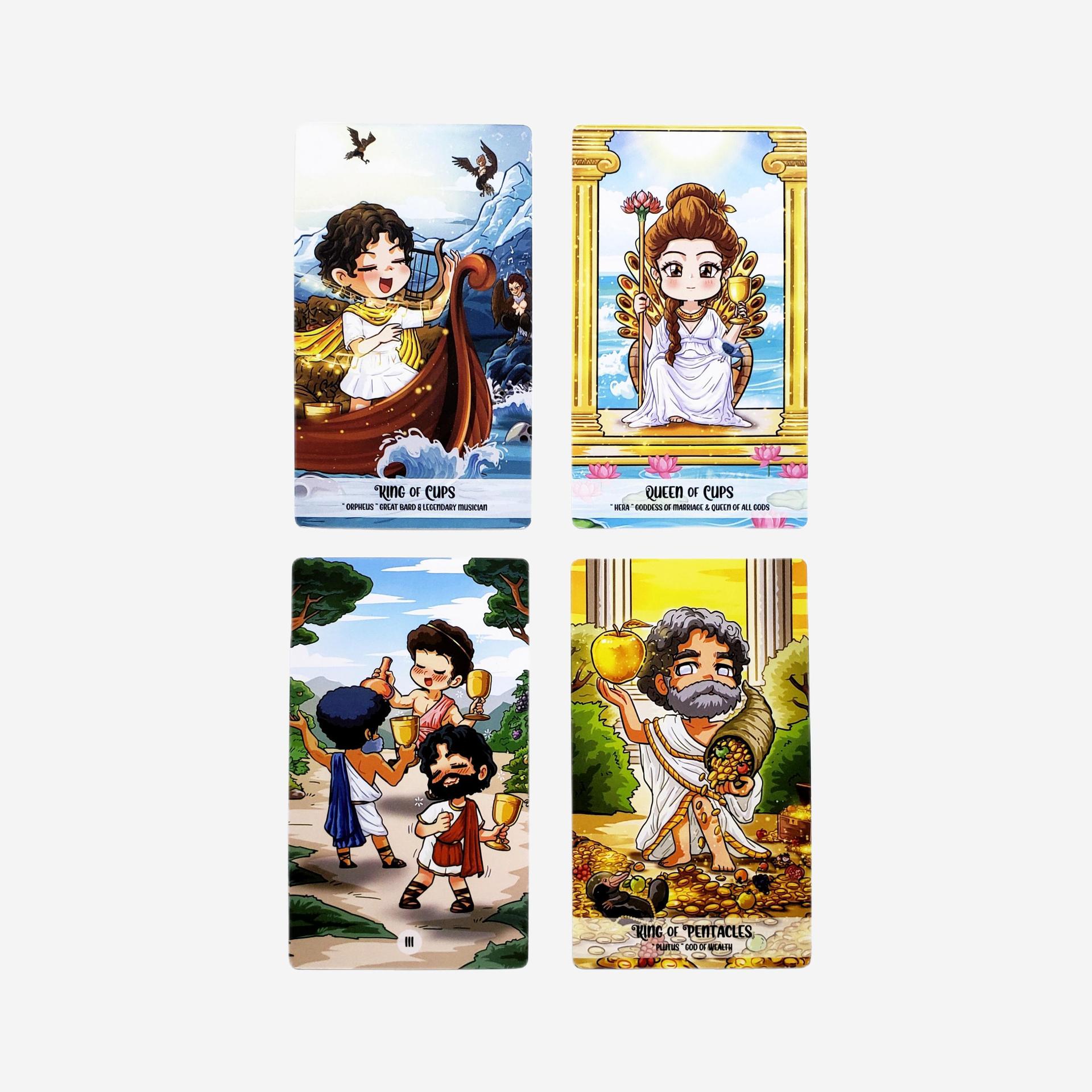 Gioco di carte tarot greco pythia per feste e party games_voghion.com