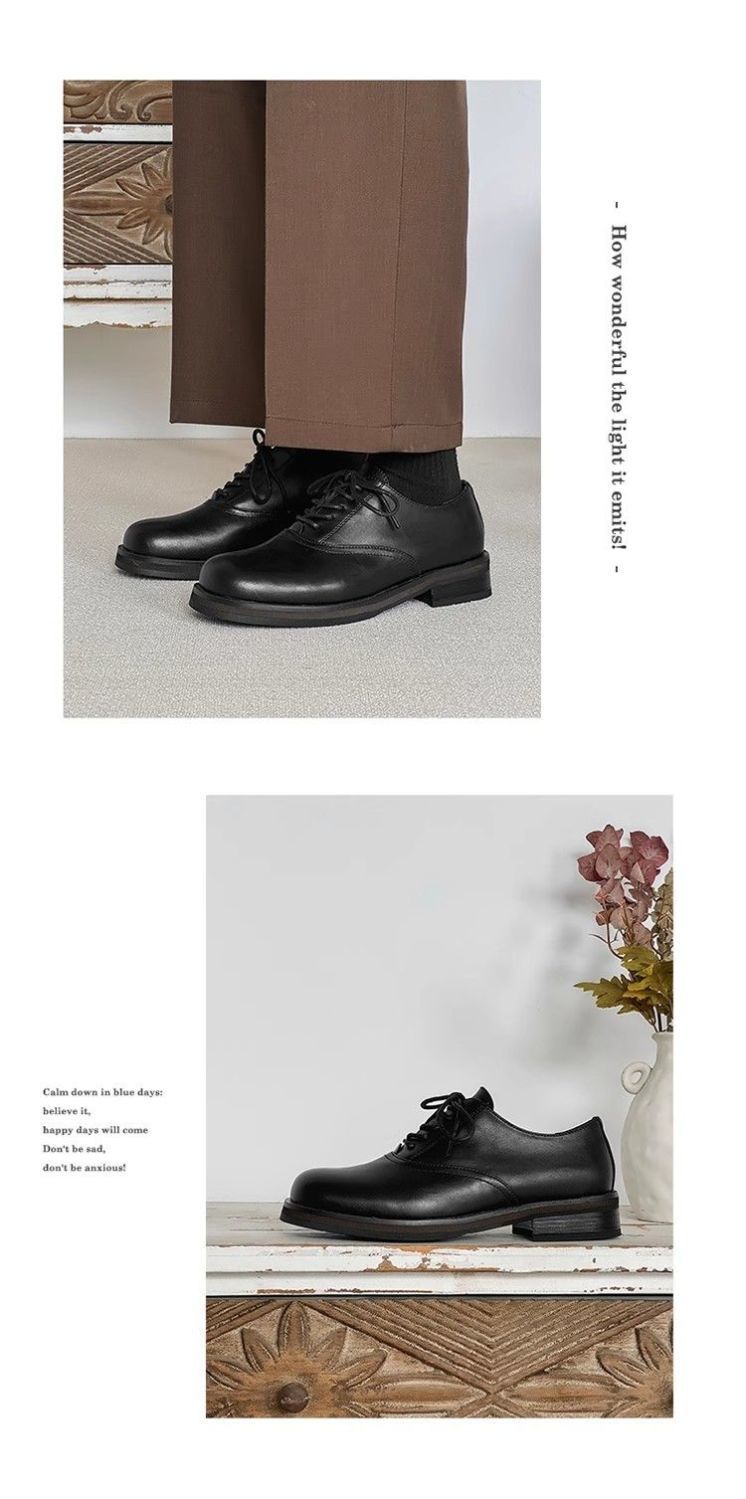 ShoeVault Square Derby Scarpe in pelle Vendita calda Commercio estero di alta qualità Uomo e donna Business formale Alluce alzato Matrimonio_voghion.com