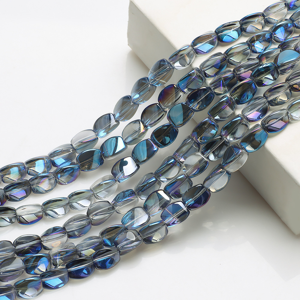 32g Weight Beads Jewelry Making Type 10 * 12mm Jewelry Making Size DIY Jewelry Accessories Classification 20 PCS/Package Quantity glass Material Irregular Pattern Plating Design Simple Style Style 20 PCS/Package 10 * 12mm Glass Irregular DIY Jewelry Accessories Beads 16