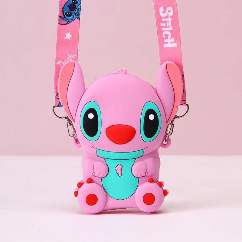 新しいかわいい漫画ミニシリコン収納袋幼児ベビークロスボディ小銭入れシンプルで多用途なショルダーバッグ|undefined
