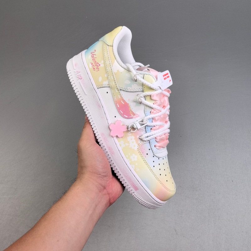 Putian Air Force One Low-Top Fresh and Cute Age-Reducing Versatile Casual Sports Sneakers Comfortable Thick-Soled Height-Increasing Women's Shoes