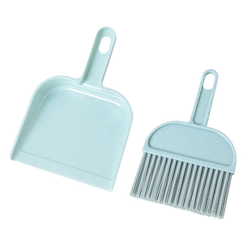 Hogar mini recogedor escoba escritorio pequeña escoba E394 cepillo de teclado herramienta de limpieza creativa juego de recogedor de plástico