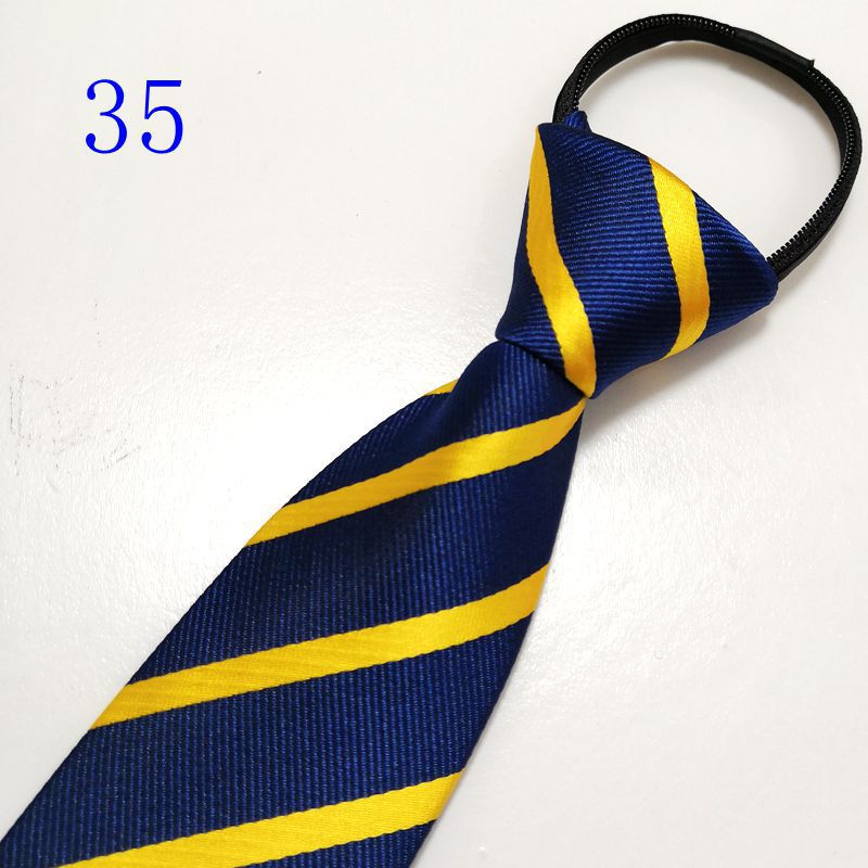 男士拉链新郎结婚红色8cm正装商务黑色免打结懒人易拉得蓝色_