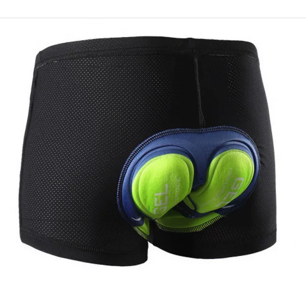 Men's Road Cycling Shorts with Silicone Padding, Breathable, Shock-Absorbing, Quick-Dry Cycling Shorts, Direct Sales from Manufacturer, Wholesale