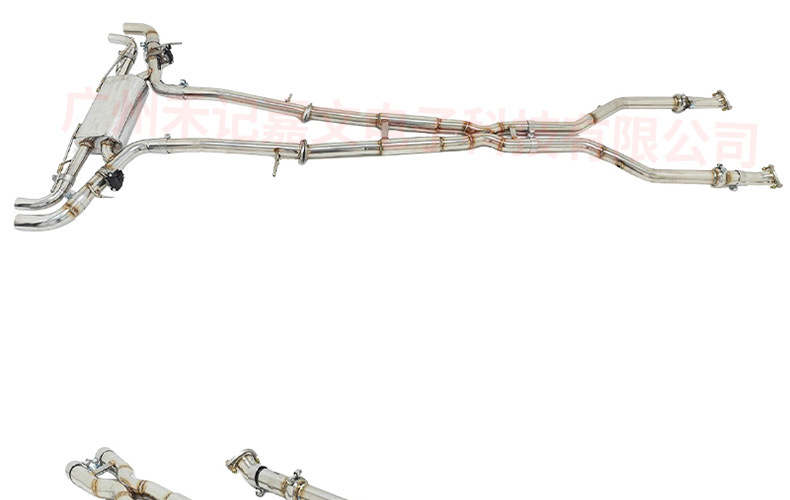Suitable for Lexus Lc500 5.0Lv8 Valve Digital Muffler with Remote Control Stainless Steel Cat-Back Exhaust Pipe