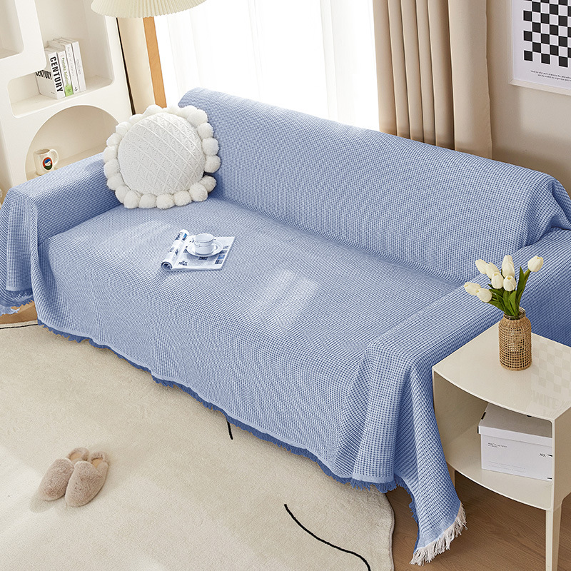Anti-gato rasguño nórdico ins estilo sofá toalla antideslizante cuatro estaciones combinación universal sofá cubierta de tela cubierta de sofá Manta