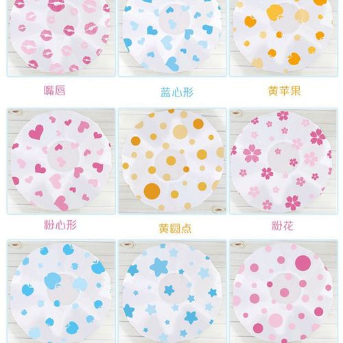 Adult Waterproof Shower Cap, Thick Hair Wash Hat, Kitchen Greaseproof Head Cover, Gift for Giving