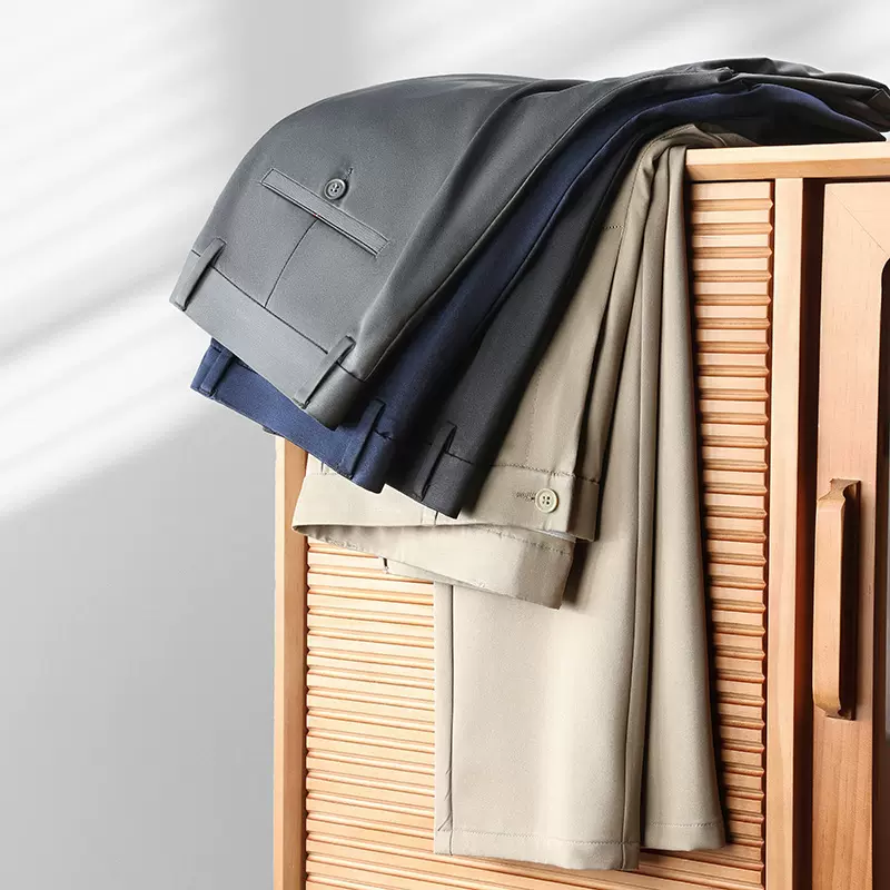 男士休闲西裤新款夏季薄款运动男生小西裤直筒男款裤子夏天潮流