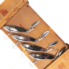 Outdoor long-range casting metal VIB lure for 5g-30g, suitable for freshwater and saltwater fishing targeting largemouth bass, grunter, and perch.