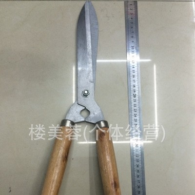 9.5寸木柄园林剪刀花枝剪，园林剪刀，伸缩剪，篱笆剪
