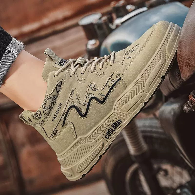 2024 Весенняя и Осенняя Новая мужская обувь Корейская модная обувь