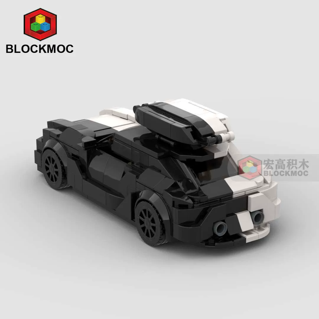 Конструктор Lego Audi RS6, гоночная модель из кирпичиков 16.4×7×6 см — обучающая игрушка и подарок