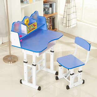 Студенты Детские Учебные столы можно поднять на стол, стол, стул, офис, столы и стулья, домашние столы с твердым деревом и стулья